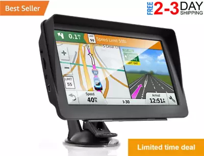 Car Truck GPS Navigation 7 Inch Touch Screen 2024 Garmin Maps Spoken Direction • $94.21