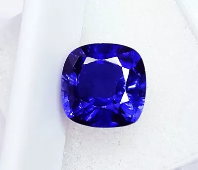 Loose Gemstone 8.30 Ct Cushion Shape Natural Blue Tanzanite Excellent Certified • £19.91