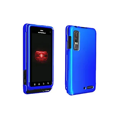 OEM Verizon Hard Snap-On Case For Motorola Droid 3 (Blue) (Bulk Packaging) • $8.49