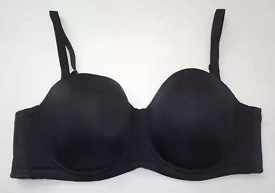 Wacoal Red Carpet Strapless Bra 854119 Black 36H • $39.99