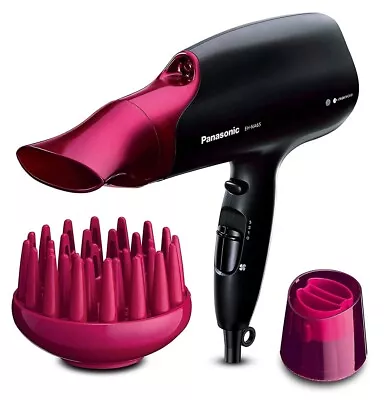 New Panasonic EH-NA65-K895 Portable Nanoe Hair Dryer 3 Speed Cool Shot Black • £69.99