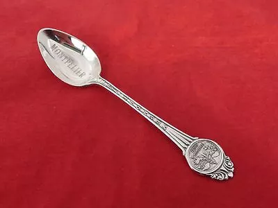 Vintage Sterling Silver Montpelier Vermont Small Souvenir Spoon WN-35 • $19.99