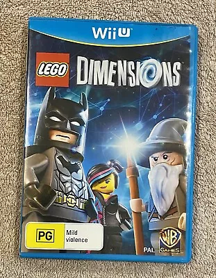 LEGO DIMENSIONS Nintendo Wii U Complete Game VGC • $12.95