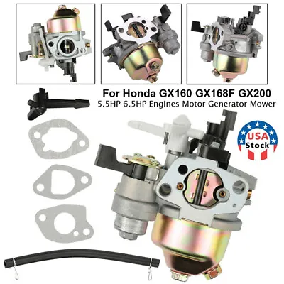 Carburetor For Honda GX160 GX168F GX200 5.5HP 6.5HP Engine Motor Generator Mower • $9.79