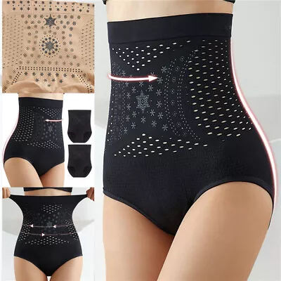 £4.79 • Buy UK Women Magic High Waist Slimming Knickers Briefs Firm Tummy Control Underwear