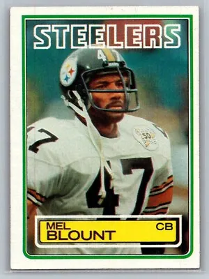 Topps 1983 Mel Blount #357 Steelers • $1.49