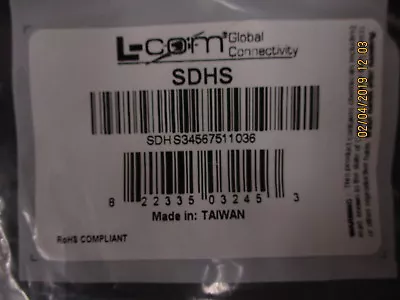 SDHS L-Com HDWRE STANDOFF .195 50/PK D-SUB CABLING BRAND NEW! 100 PIECES • $12.99