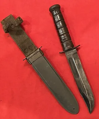 Ww2 - Ka Bar - Usmc On Blade - Usn Mk2 Sheath - Eary Example  • $349.99