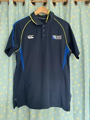 Canterbury Rugby World Cup Pole Shirt Size Large • £12