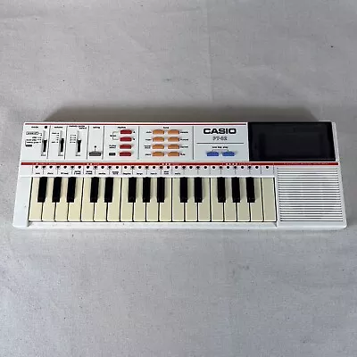 Vintage Casio PT-82 Mini Keyboard Synth Tested And Working No ROM Or AC Adapter • $19.99