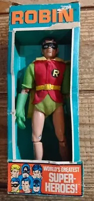MEGO Action Figure 1302 Batman Robin 1972 Vintage Box  • $449.98