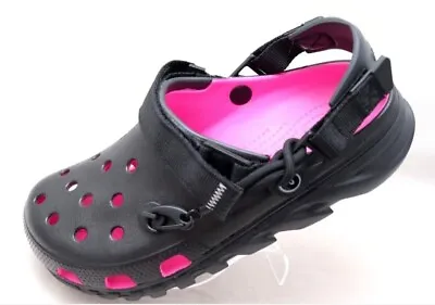 Crocs NEW Post Malone X Crocs Duet Max Clog II Limited Edition Black/Pink M4/W6 • $150