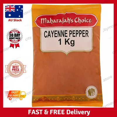 Maharajah'S Choice Cayenne Pepper 1 KG FREE SHIP • $15.73