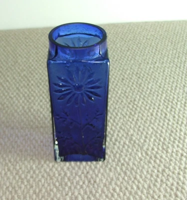 £30 • Buy Dartington Large Light Blue Marguerite Daisy Vase 7/14 Inch Tall