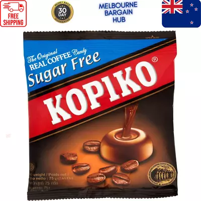 Kopiko Sugar Free Coffee Candy 75 G | FREE SHIPPING AU • $3.45
