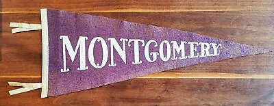 VINTAGE 1930’s Montgomery Alabama Pennant! WOW! • $39