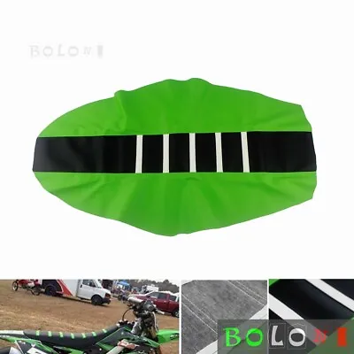 Dirt Bike Gripper Seat Cover For Kawasaki KX 100 KX250 KX125 KLR650 KLX450R KXF • $18.99