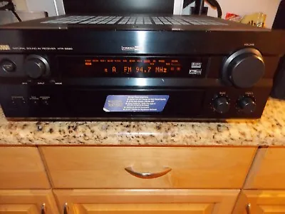 Yamaha HTR-5590 6.1-Channel Natural Sound Dolby DTS A/V Receiver NO REMOTE • $45