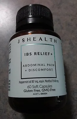 JS Health IBS Relief+ Abdominal Pain+ Discomfort Digestive Spasms & Flatulence • $29.99