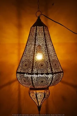 $119.99 • Buy Color Full Moroccan Turkish Metal Table Lamp Exclusive Night Light Wedding Décor