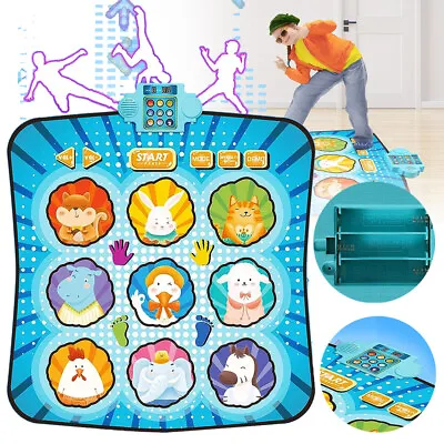 Dance Mat Toy Kids Electronic Dance Pad Musical Dance Mat Dancing Play Mat Gifts • £15.89