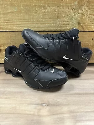 Nike Shox NZ Triple Black 501524-091 Men's Running 2018 Size 8.5 • $99.99