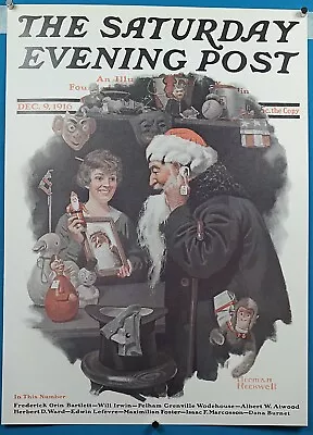 Norman Rockwell Saturday Evening Post Poster  Dressing Up  Print • $4.99