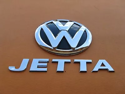 19 20 21 Vw Jetta Sedan Rear Trunk Lid Emblem Logo Badge Sign Symbol Used A33343 • $47.50