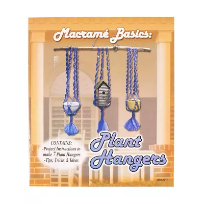 Craft County Macramé Basics: Plant Hangers Book For Beginner & Intermediate • $12.99