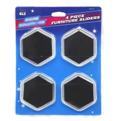 4 Pack Large Furniture Moving Sliders Pads Carpet Felt Gliders Feet Movers • $6.95