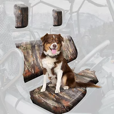 Camo 900D UTV Seat Cover Dust Cover For Honda Pioneer 700 / 700-4 2016-2024 • $93.99