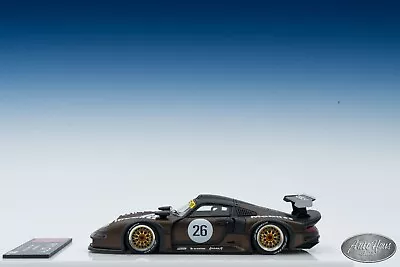 1/43 Make Up Eidolon 1996 Porsche 911 GT1 Brown Test Car 🤝ALSO OPEN FOR TRADE🤝 • $495