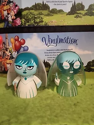 DISNEY Vinylmation 3  Park Set Starz Haunted Mansion Ghost Variant Bride Lot • $35.99