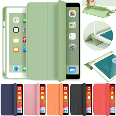 $17.99 • Buy Shockproof Case With Pen Holder For IPad 5/6/7/8/9th Gen Air Pro 11/12.9 Mini 6