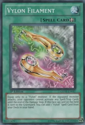 Yugioh! Vylon Filament - GENF-EN057 - Common - Unlimited Edition Near Mint Engl • $0.99