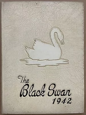 1942 William Byrd High School Yearbook The Black Swan Vinton Va • $69.99