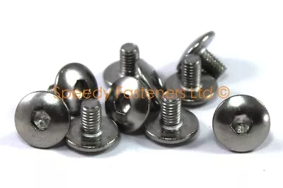 £5.99 • Buy Suzuki Stainless Motorcycle Fairing Pan Head Allen Key Bolts M5 X 8mm - 10 Pack