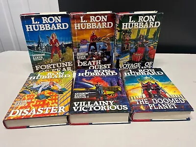 Mission Earth By L. Ron Hubbard Volumes 5-10 Hardcover 6x Books 1st • $63.72