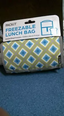 $13 • Buy PACKit PKT-PC-GEO, Freezable Lunch Bag, FREE SHIPPING