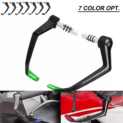 7/8  Handlebar Brake Clutch Lever Guard For Kawasaki Ninja ZX6R ZX10R Z300 ZX14R • £25.20