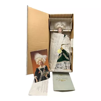 Franklin Heirloom Dolls Marie Antoinette Madame De Pompadour Porcelain Doll 19  • $174.89
