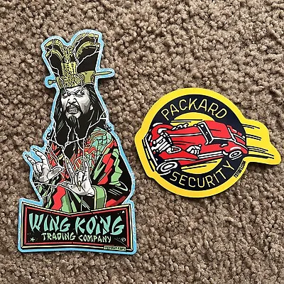 Tyler Stout Stickers: Wing Kong Trading Company AND Packard Security! BtilC • $21.99