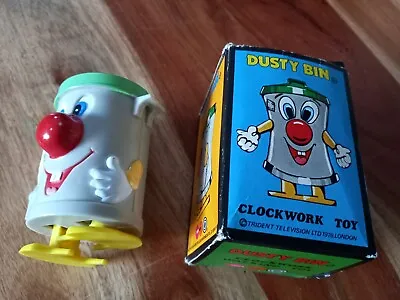 £59.99 • Buy Boxed Trident Marx Toys Dusty Bin 1978 Clockwork Toy RARE Mini Desk Top 