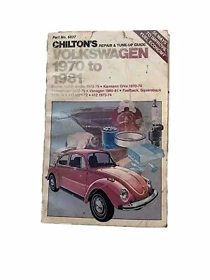 Volkswagen VW Bus Beetle Bug 412 1970-1981 Shop Service Repair Manual Engine DYI • $39.99