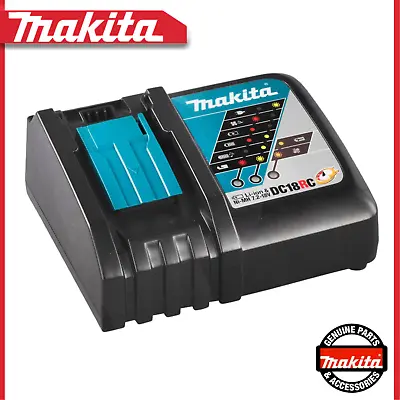 Genuine Makita DC18RC 7.2V 18V LXT Multi Voltage Compact Charger 240v • £28.99