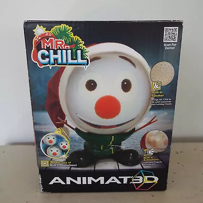 Mr. Chill Animated 3D Singing & Talking Winter Snowman Christmas Projector • $15.99