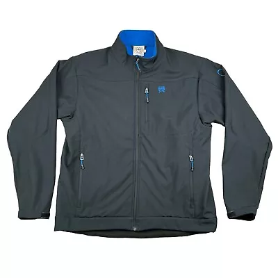 Cinch Concealed Carry Jacket Mens XL Black Softshell Fleece Lined Full Zip • $69.95