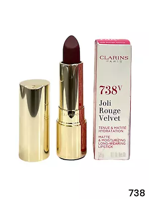 Clarins Joli Rouge Velvet Matte & Moisturizing Lipstick (3.5g/0.1Oz) YOU PICK! • $11.99