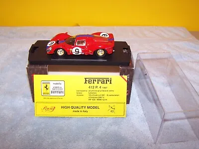 1/43 Bang #9 Ferrari 412 P Brands Hatch 1967 #7116 RARE L@@K! • $24.99