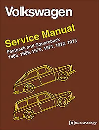 1968-1973 Volkswagen Fastback & Squareback Type 3 Factory Service Manual VSQU • $84.90